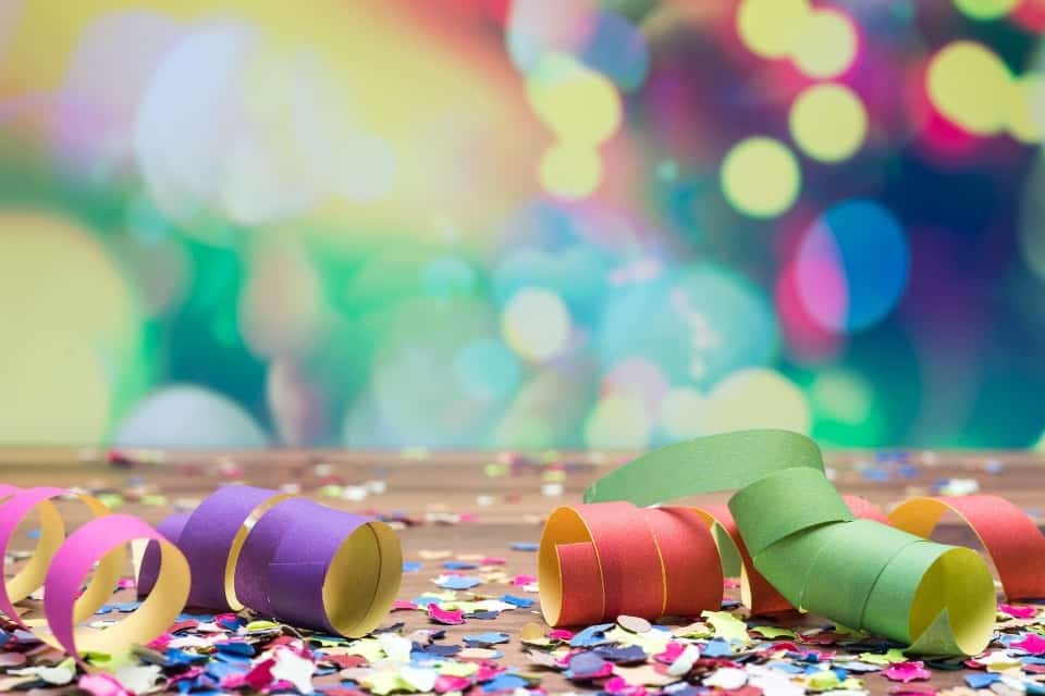 Confetti And Streamers