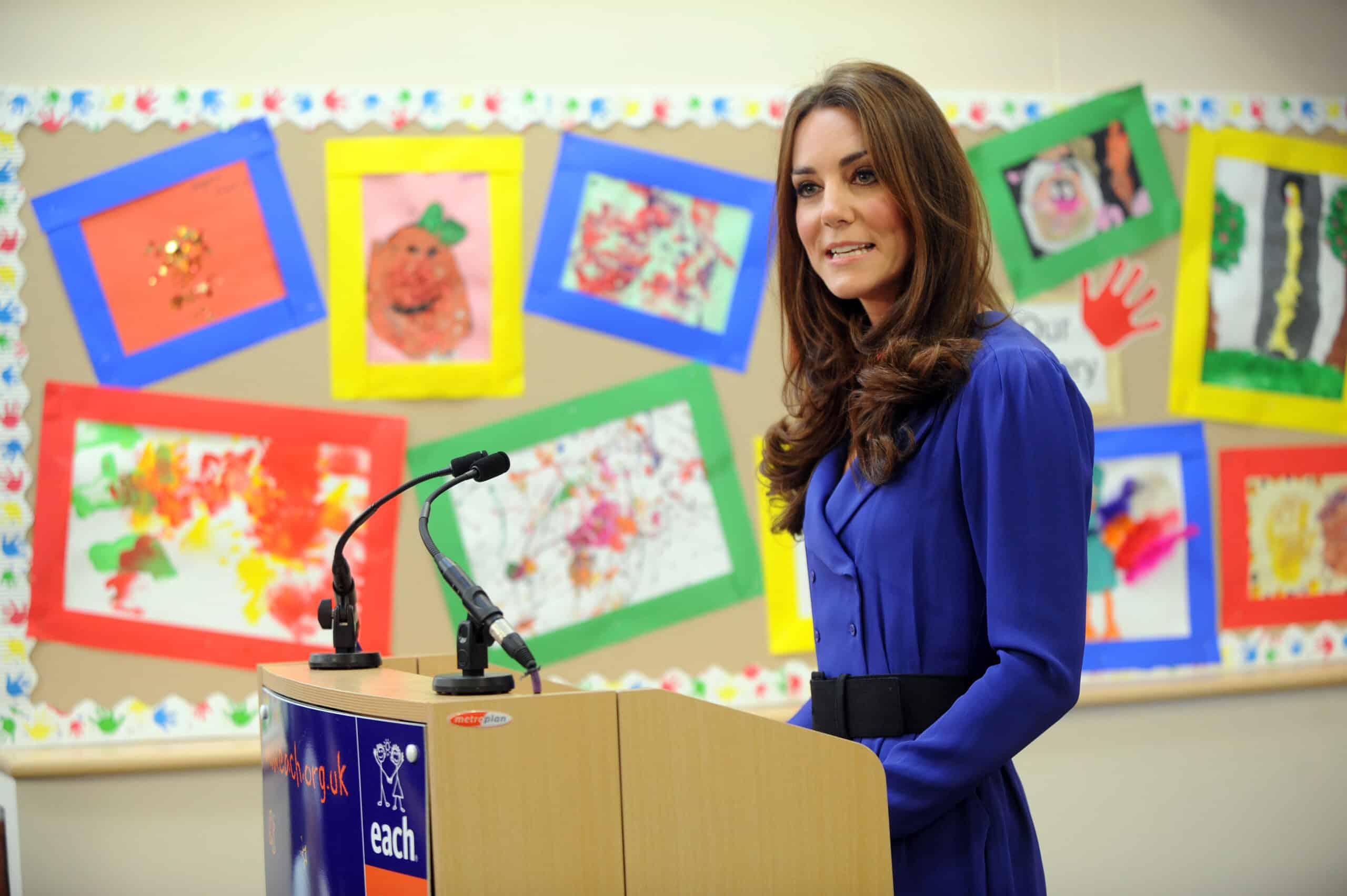 HRH The Duchess of Cambridge, Kate Middleton, visits the East Anglian Childrens Hospice in Ipswich to officially open the Treehouse.