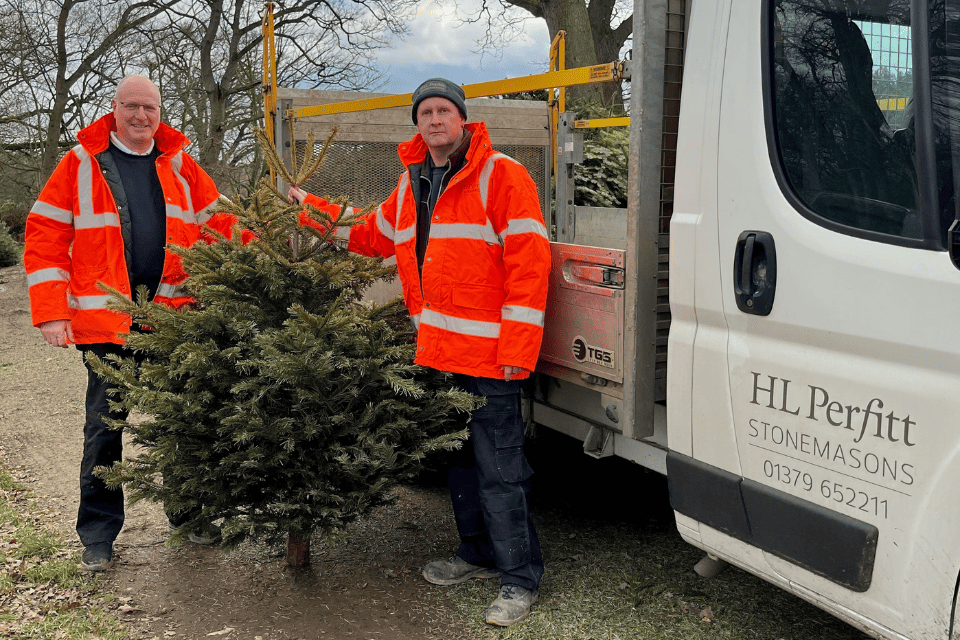 “Last year’s tree recycling service generated a phenomenal, record