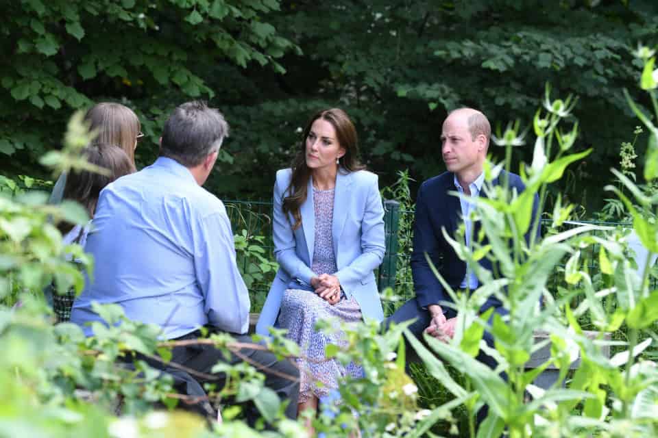 Speaking to HRH