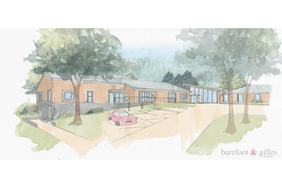 Front Of Hospice